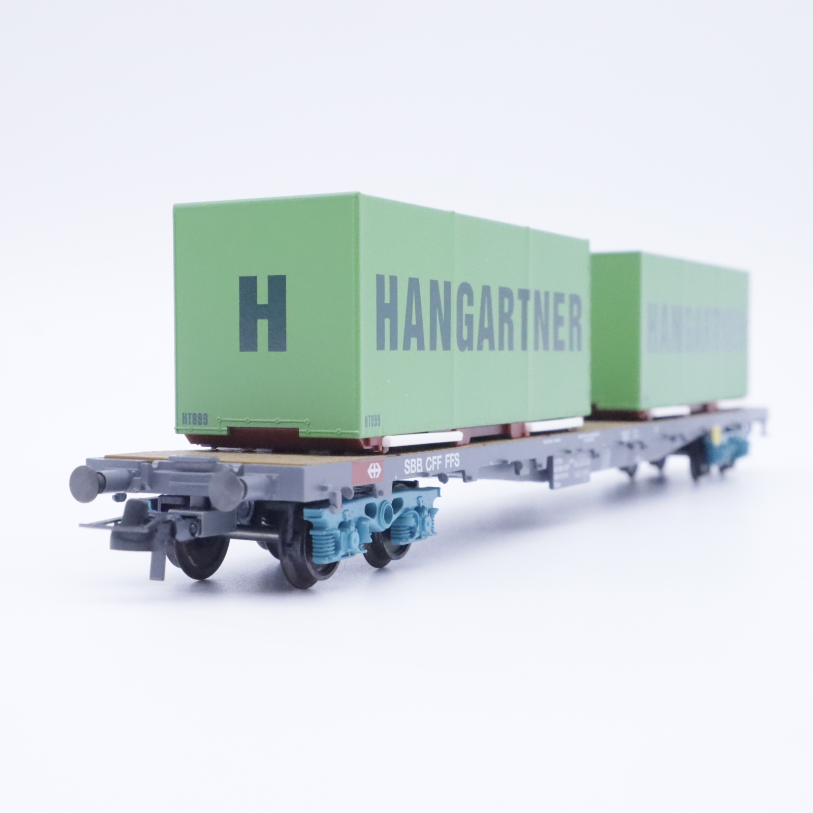 HAG 393 (3) HAG 393 SBB Flachwagen "Hangartner" – Bild 3