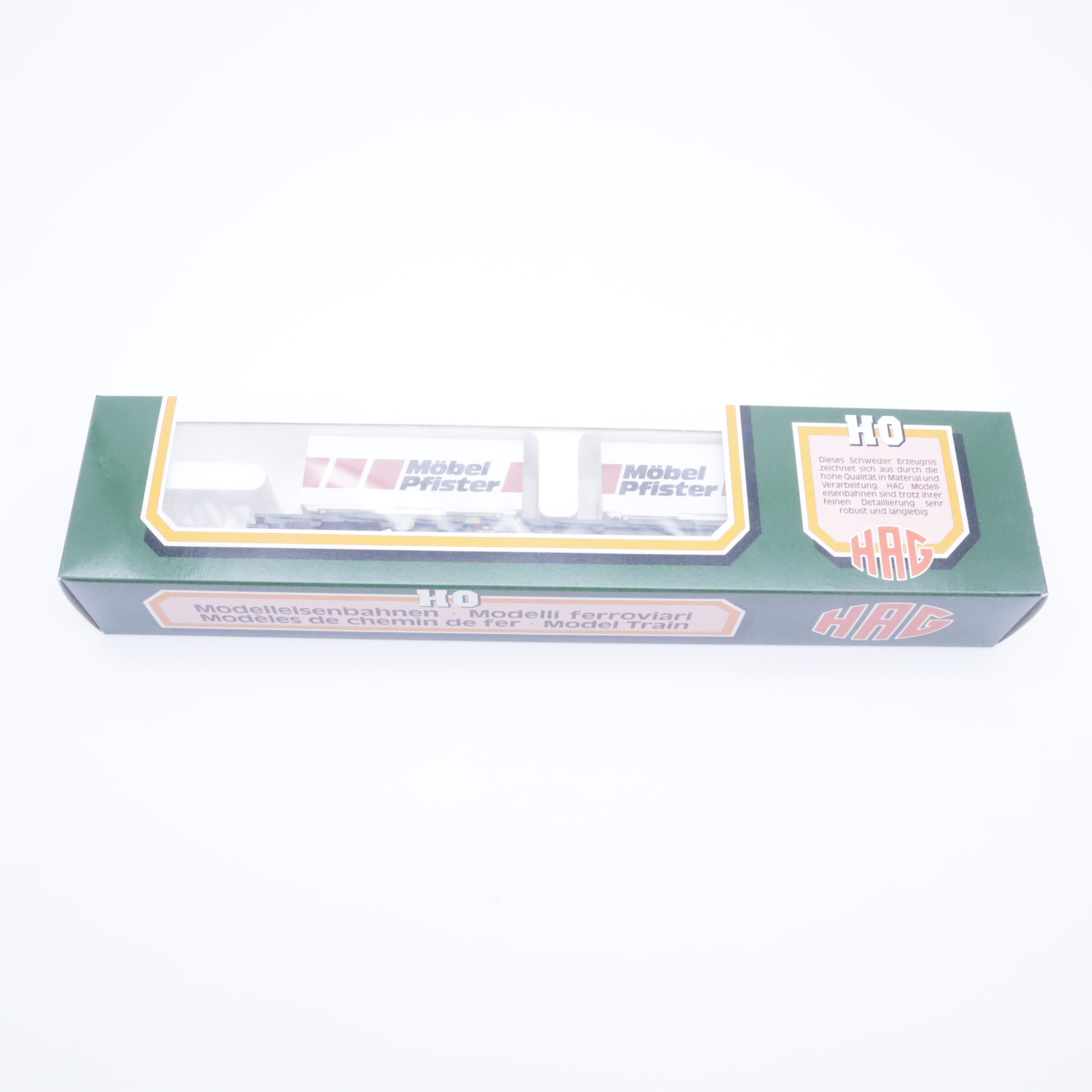 HAG 395 (8) HAG 395 SBB Flachwagen "Möbel Pfister" – Bild 8