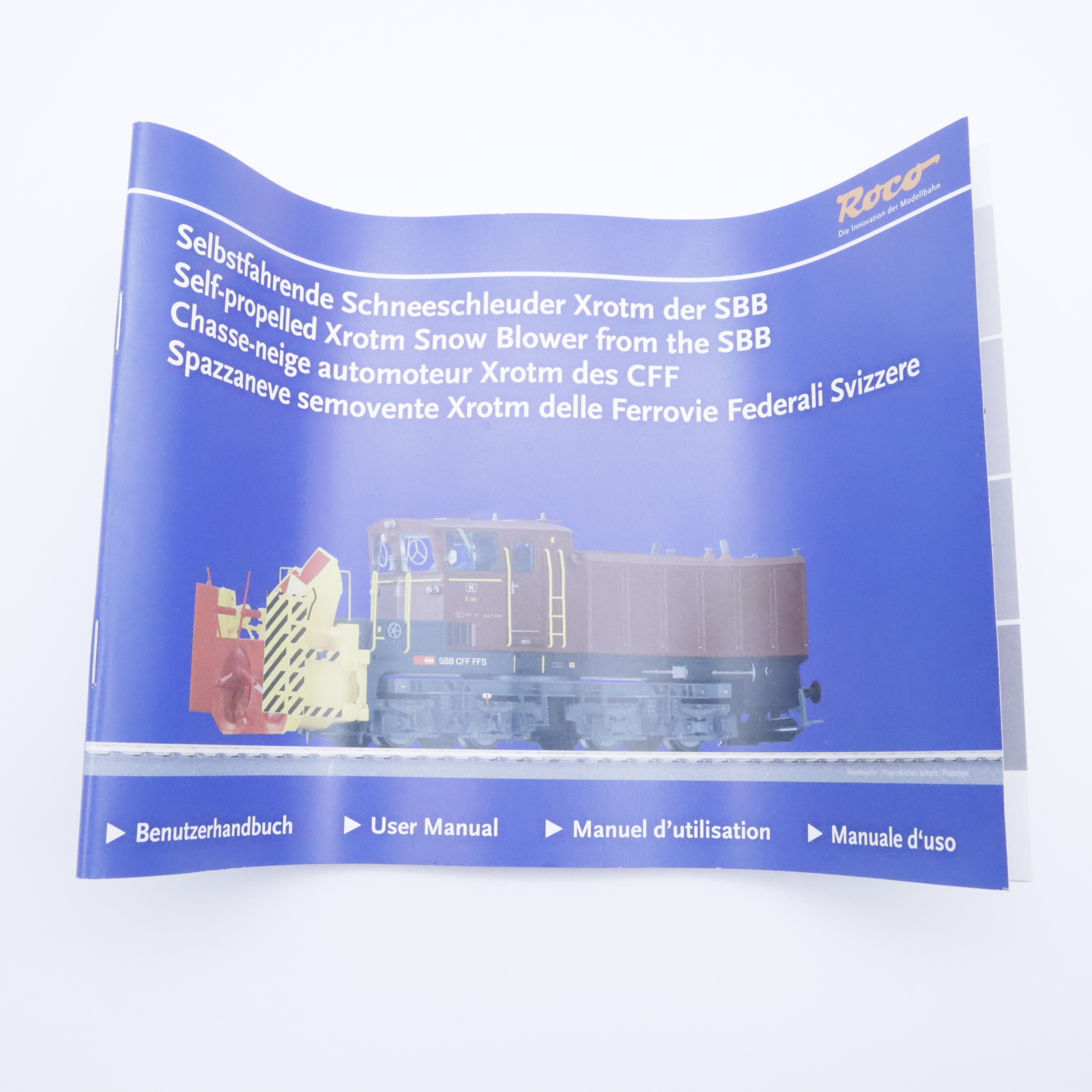 Roco 72800 (7) Roco 72800 SBB Schneeschleuder X rotm 96 mit Sound – Bild 7
